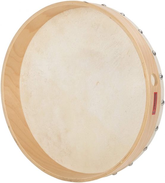 Percussion Plus PP047 12-Inch Wooden Frame Drum - Image 2