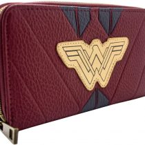 DC Comics Wonder Woman Red Warrior Suit Coin & Card Clutch Purse