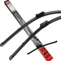 HQ AUTOMOTIVE Aero Flat Windscreen Wipers Wiper Blades Fit Mii, Citigo, Up! 2011-up Front & Rear kit of ADB61-424|HQ4A10