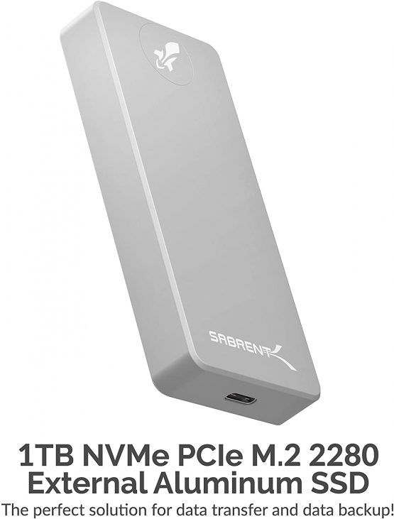 Sabrent Rocket Pro 1TB USB 3.2 External Aluminum SSD (SB-1TB-PRO) - Image 2