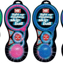 Kandy Light Up Flashing Ankle Skip Ball (One Supplied)