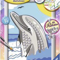 Ravensburger Paint by Numbers 28472 Dolphin for Children from 7 Years