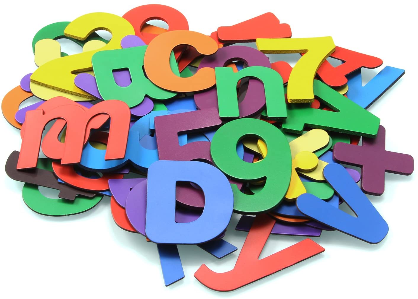 Strong Magnetic Letters and Numbers for Learning Non-Toxic Educational Alphabet for Classroom 68 Pieces - PAWHITS - Image 2