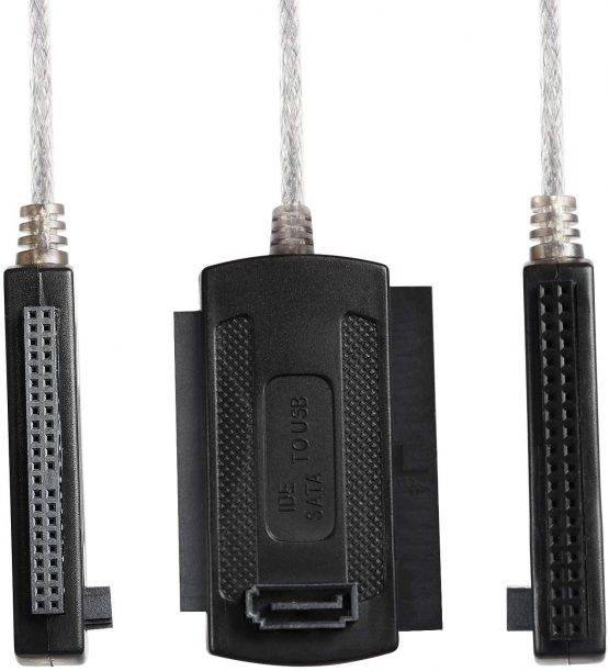 DIGIFLEX SATA IDE to USB Adapter Cable for Hard Disk HDD - 2.5/3.5 - Supports SATA HDD, 2.5" hard disk, 3.5" hard disk, CD-ROM, DVD-ROM, CD-RW, COMBO device, DVD-RW to computer with USB 2.0 - Image 3