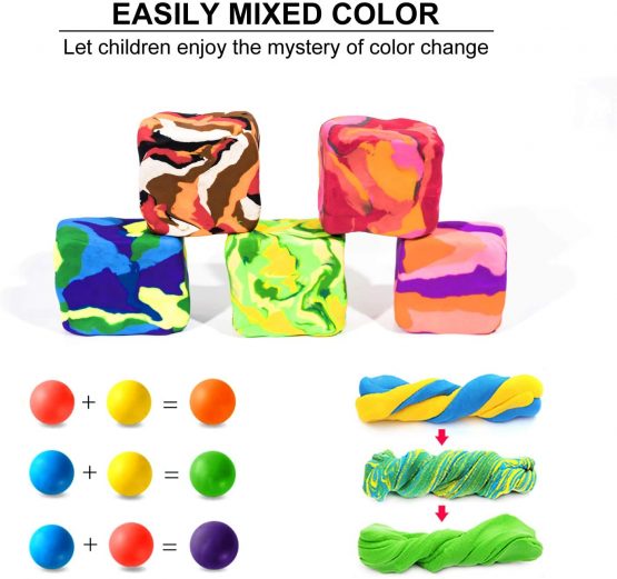 innislink Children's Dough Dough Colourful Set Bouncy ...