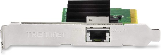 TRENDnet 10 Gigabit PCIe Network Adapter, Supports 802.1Q VLAN, Standard and Low-Profile Brackets, Windows, Windows Server, Linux, NBase-T, TEG-10GECTX - Image 3