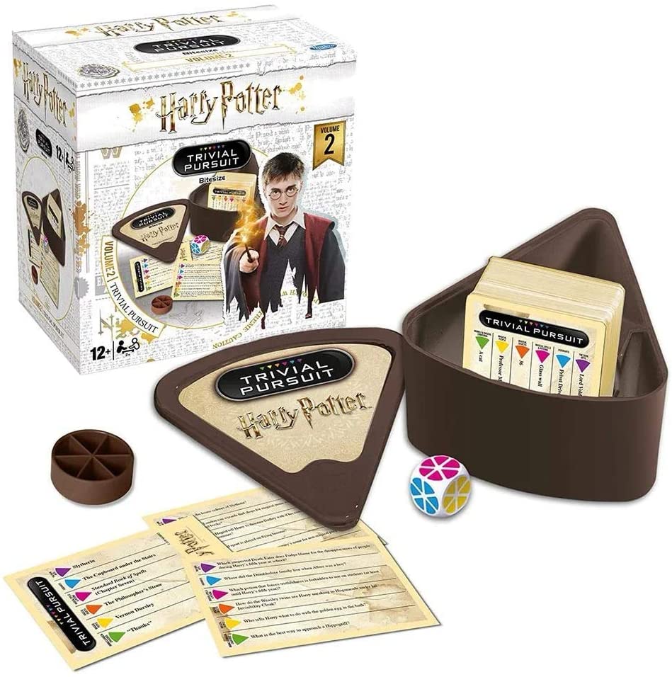 Winning Moves Harry Potter Trivial Potter Vol 2 2019, White, 1 Size, Multicolor, Small