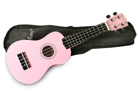 Martin Smith Soprano Ukulele with Ukulele Bag & Chord Book - Image 4