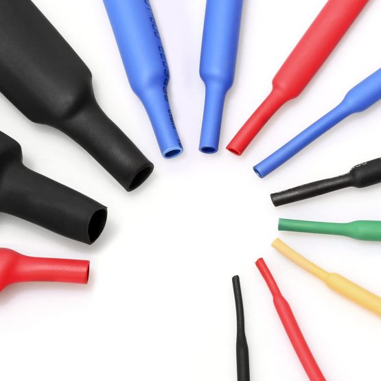 Eventronic ET1001 Heat Shrink Tubing Electric Insulation Heat Shrink Wrap Cable Sleeve 5 colors 12 sizes, 560 Pcs - Image 3