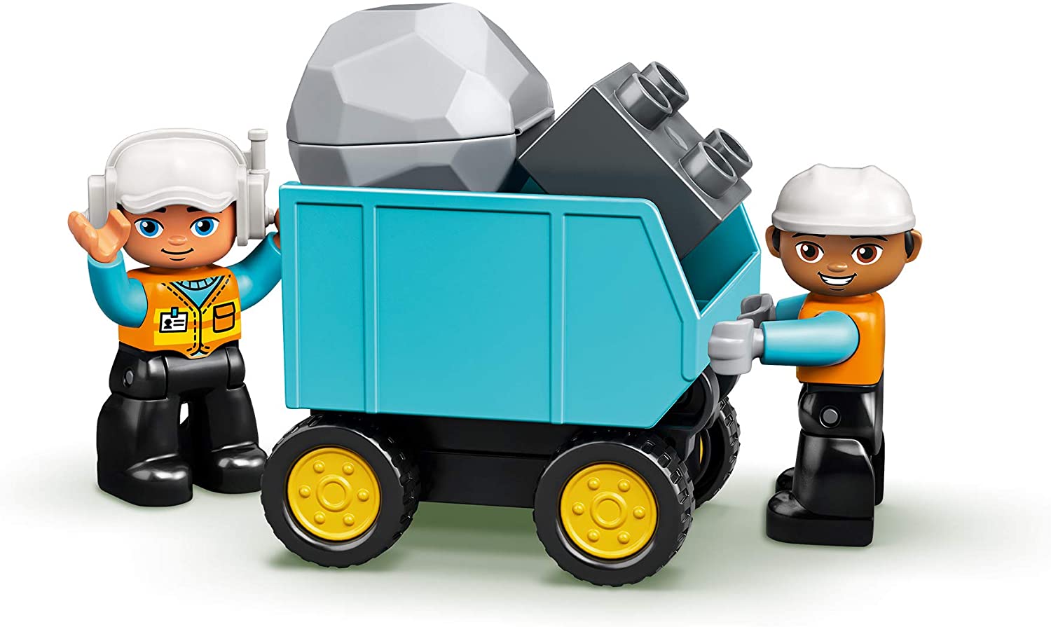 LEGO DUPLO Truck and Tracked Excavator Toy for 2+ Year Old Toddlers, Boys & Girls - Image 3