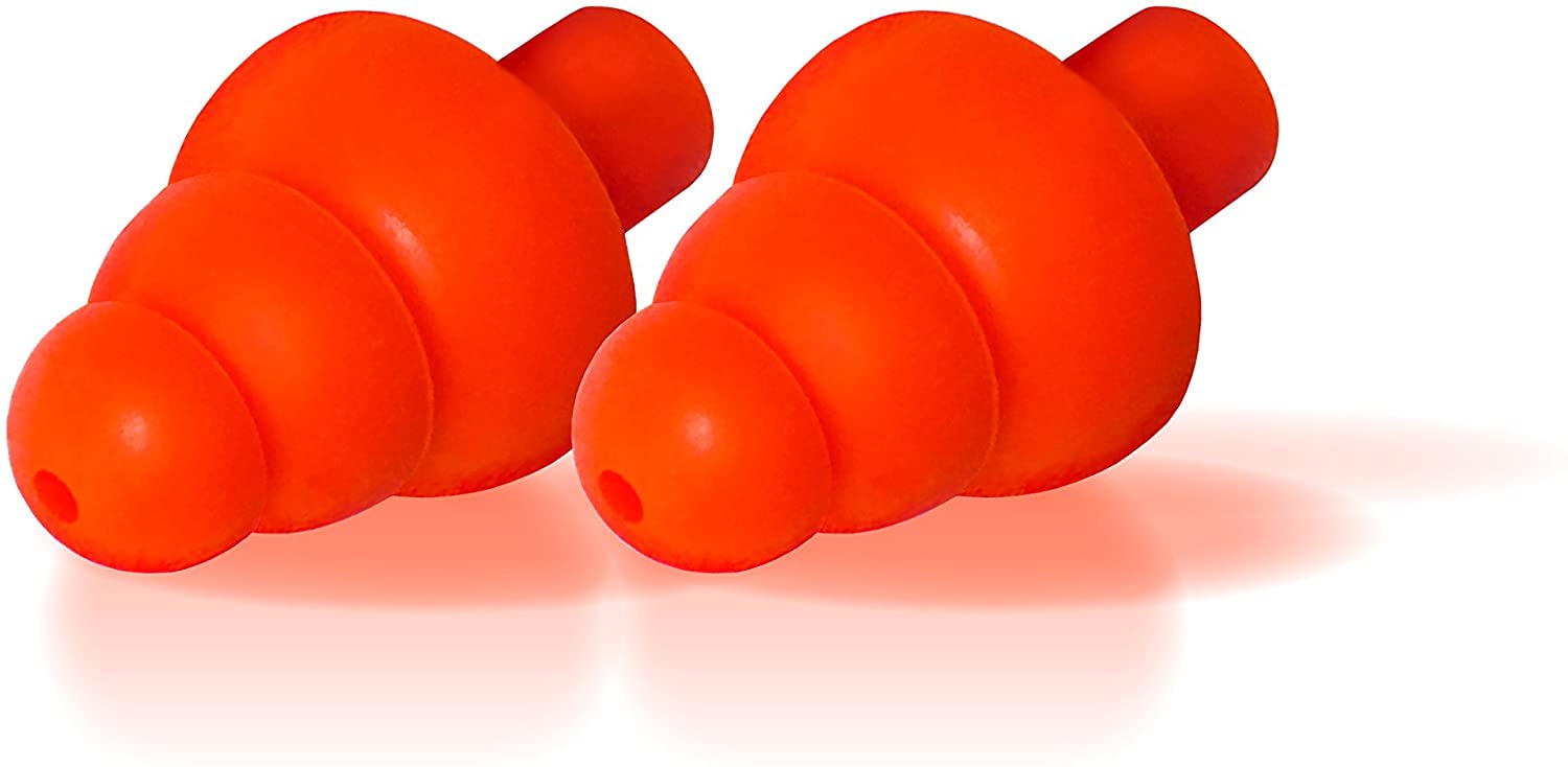 AURITECH Biker Earplugs - Intelligent Hearing Protection for Motorcyclists, Orange - Image 3