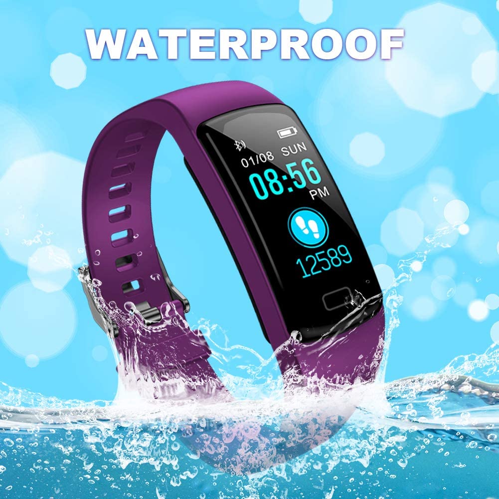 HuaWise Fitness Tracker,Activity Tracker with Heart Rate Monitor and