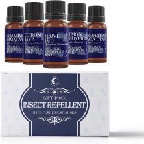 Mystic Moments | Essential Oil Starter Pack - Insect Repellent 5 x 10ml - 100% Pure