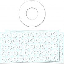 2000 Pack, Hole Reinforcement Ring Labels Stickers - White
