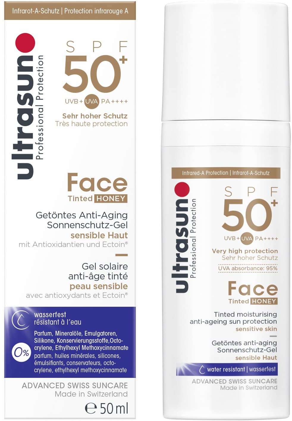 Ultrasun 50spf Tinted Face Honey 50 Ml Bigamart