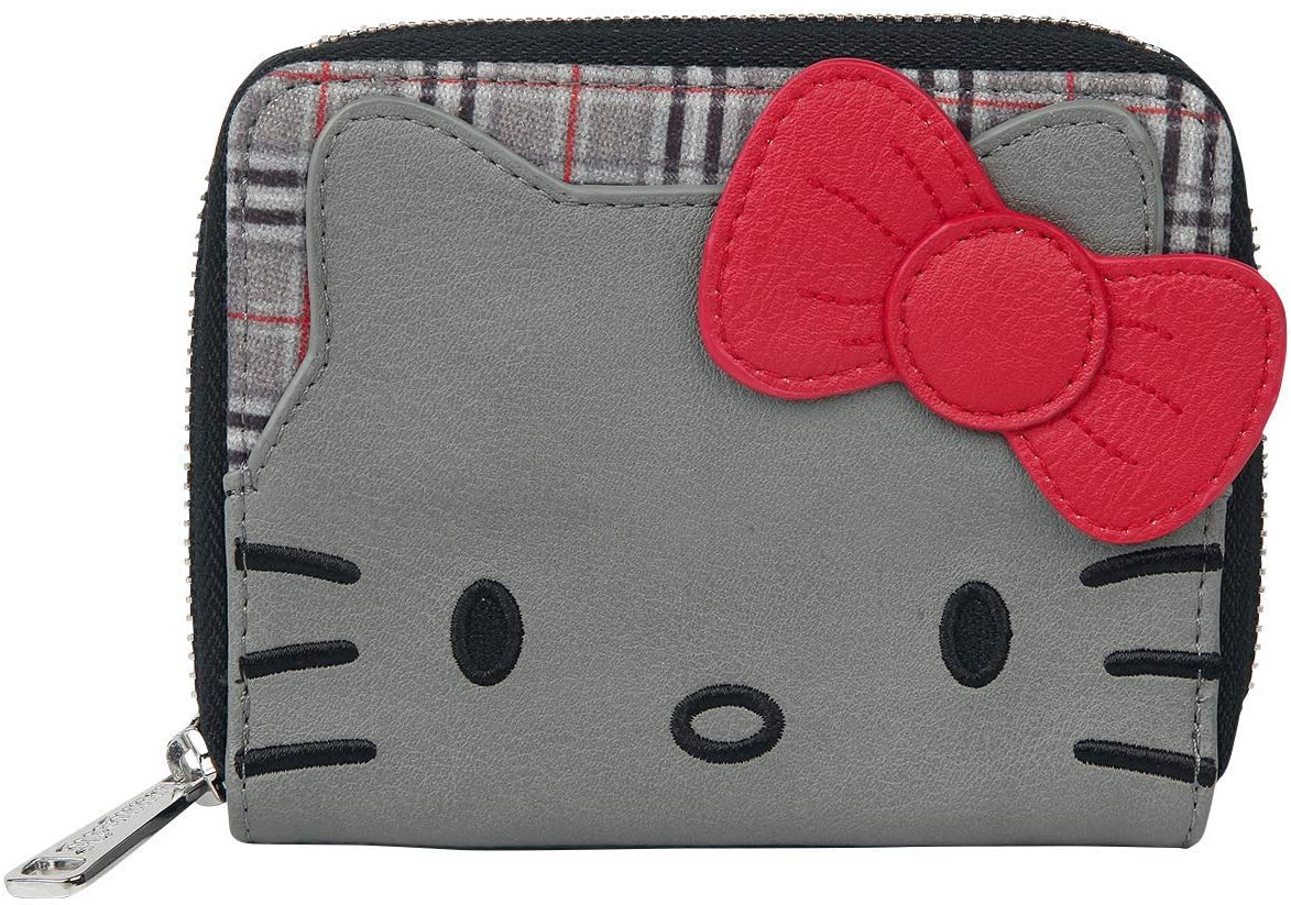 Hello Kitty Loungefly Women Wallet Grey, Faux Leather - Image 2
