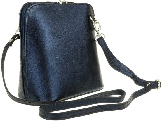Girly HandBags Metallic Genuine Leather Cross Body Shoulder Bag - Image 2