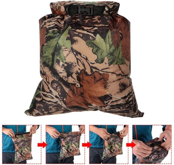 Docooler 3 Pack Waterproof Bag Lightweight Dry Bags Outdoor Ultralight Dry Sacks for Camping Hiking Traveling ，3L+5L+8L - Image 3