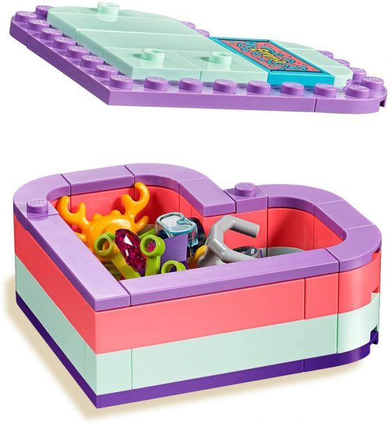 LEGO 41385 Friends Emma's Summer Heart Box - Image 3