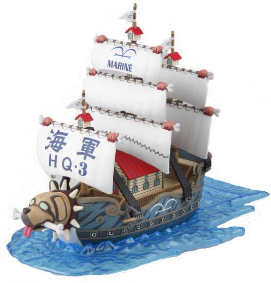 Bandai Hobby Grand Ship Collection 08 Garp's Marine Ship - Image 2