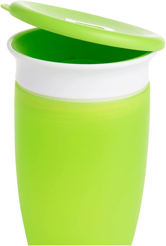 Munchkin Miracle Cup Lids, Fit All Miracle Cup Styles, Multicoloured, Pack of 4 - Image 4