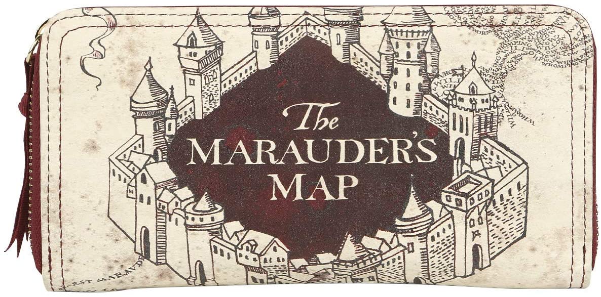 Purse Large - Harry Potter (Marauders Map), Multicoloured, Standard - Image 2