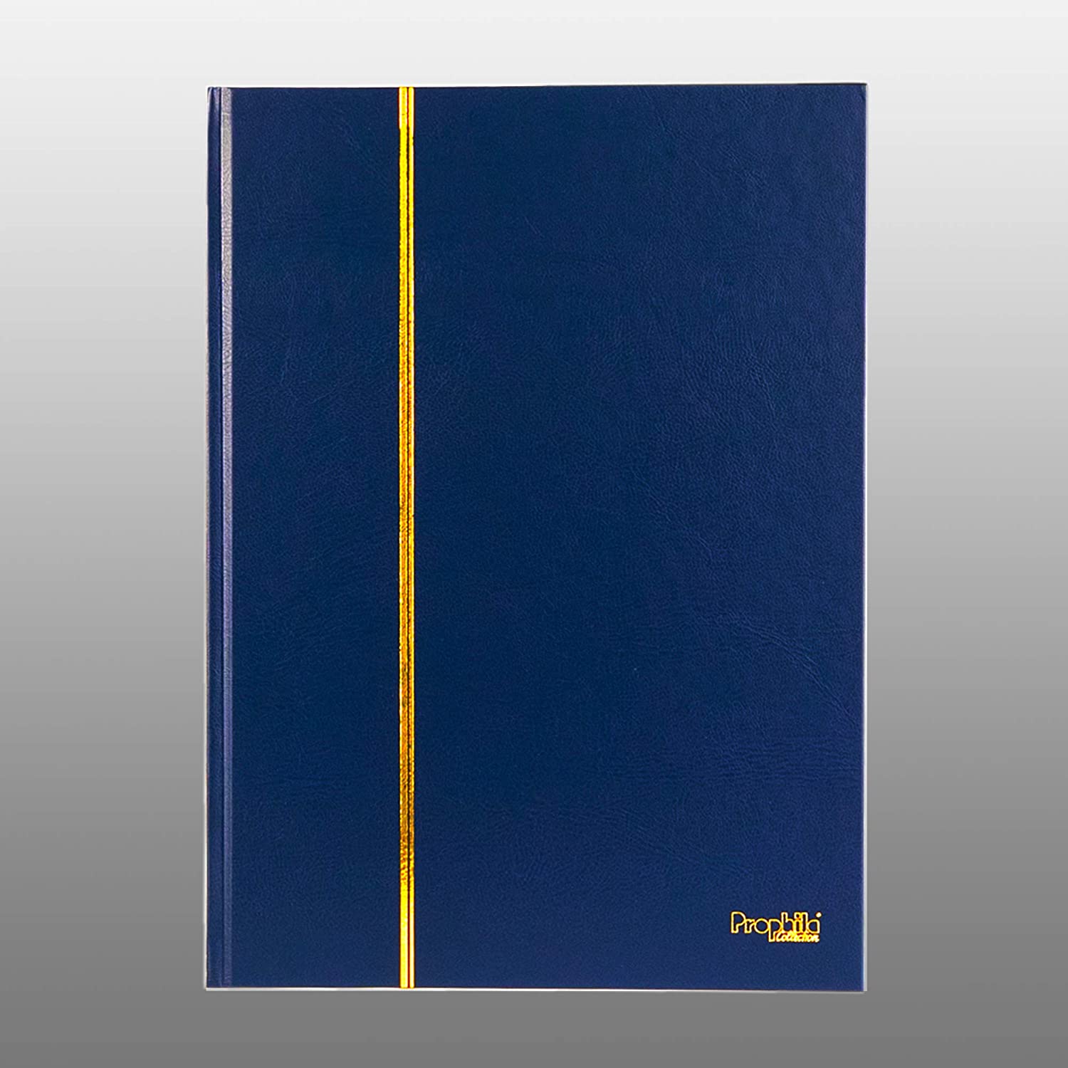 Prophila stamp album (new) 16 white sides, blue cover, 22.9 x 30.5 cm / 9 x 12 inches - Image 2
