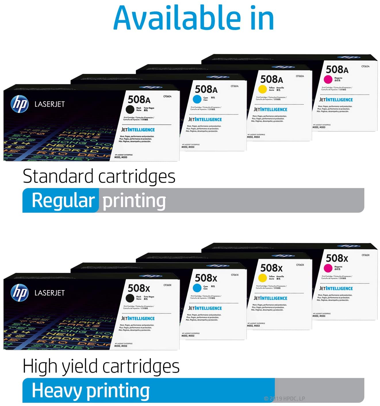 HP CF363X 508X High Yield Original LaserJet Toner Cartridge, Magenta, Single Pack - Image 2