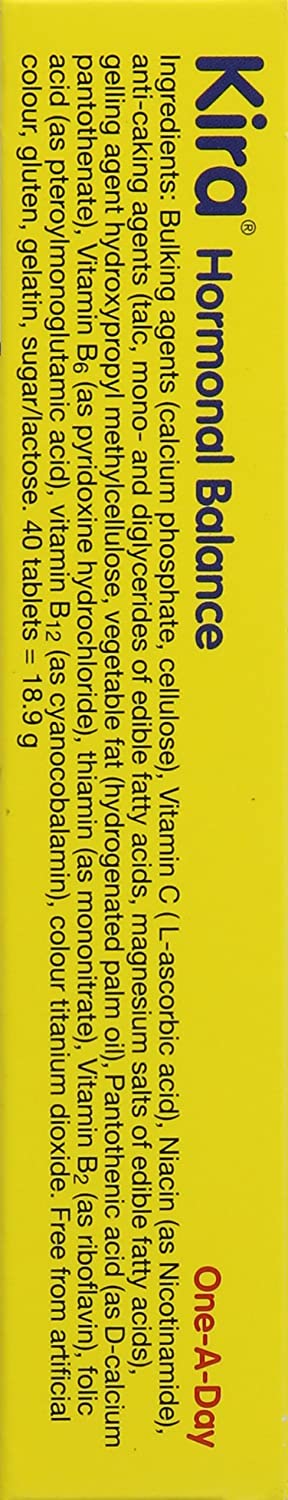 Kira Hormonal Balance Film-Coated Tablets, Vitamin B-Complex, Vitamin C & Folic Acid Supplement for Women - Image 2
