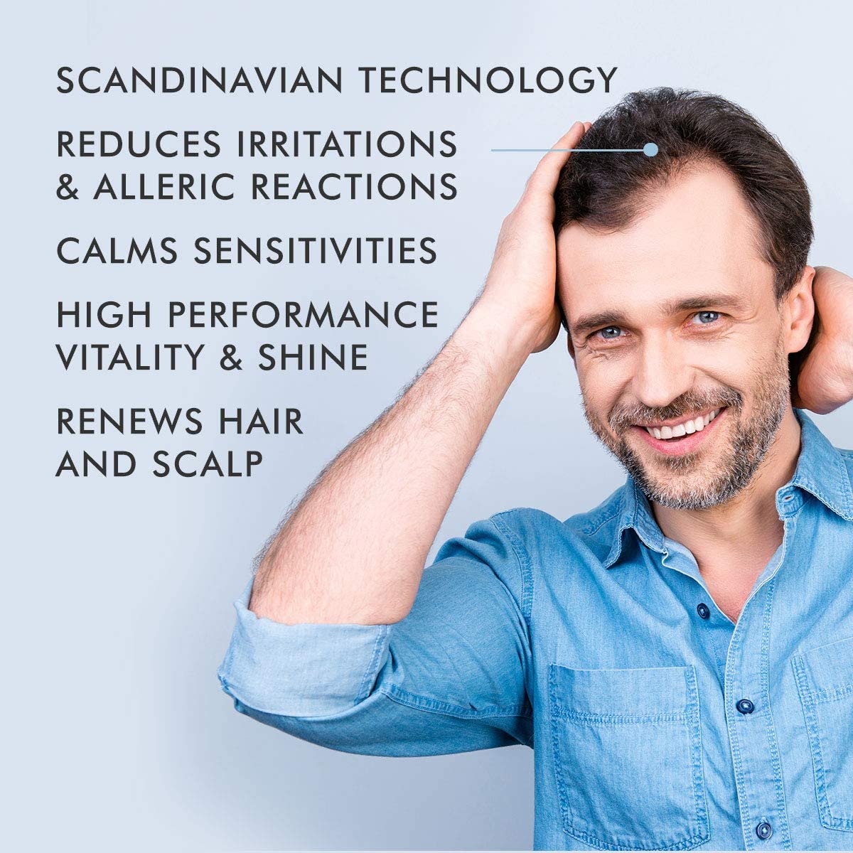 Olsson Sensitive Styling Mousse Spray Volume Lift & Hold For Sensitive Scalps AntiAllergy