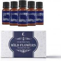 Mystic Moments | Fragrant Oil Starter Pack - Wild Flowers - 5 x 10ml