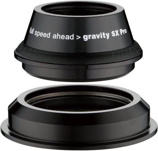Gravity SX Pro No 55 Tapered Steerer Mountain Bike Headset - Black