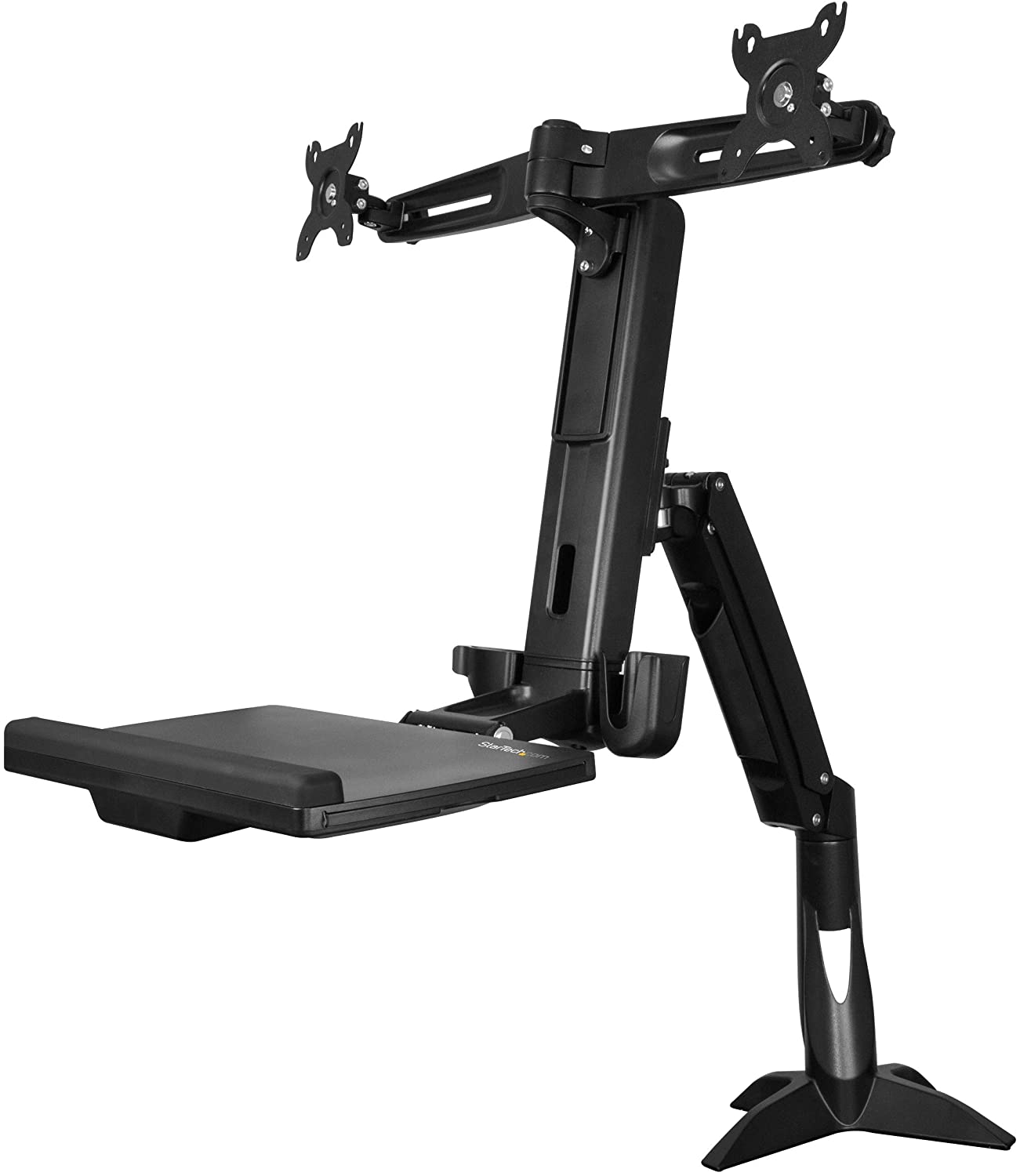 StarTech Sit Stand Dual Monitor Arm Desk Mount Dual Computer Monitor