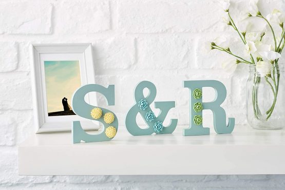 docrafts PMA 356215 MDF Letter (1 piece) - Bare Basics - F - Image 2