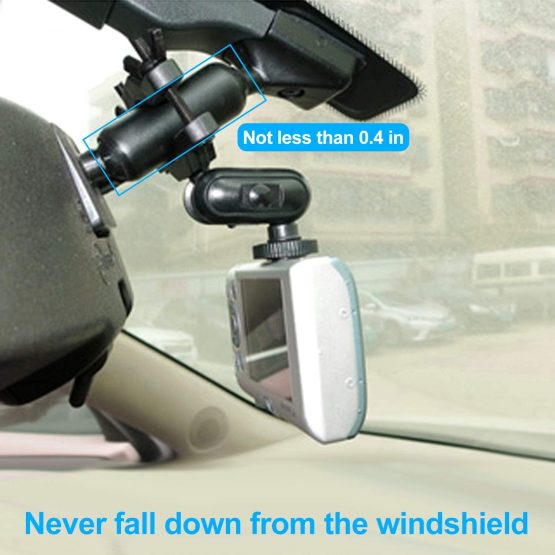 Dash Cam Mirror Mount Kit With 10+ Different Joints Compatible with APEMAN, Vantrue N2 Pro, YI, YI Nightscape, Byakov, SuperEye, Jeemak, OKEEY, Crosstour, Peztio Etc Dash Cam - Image 2