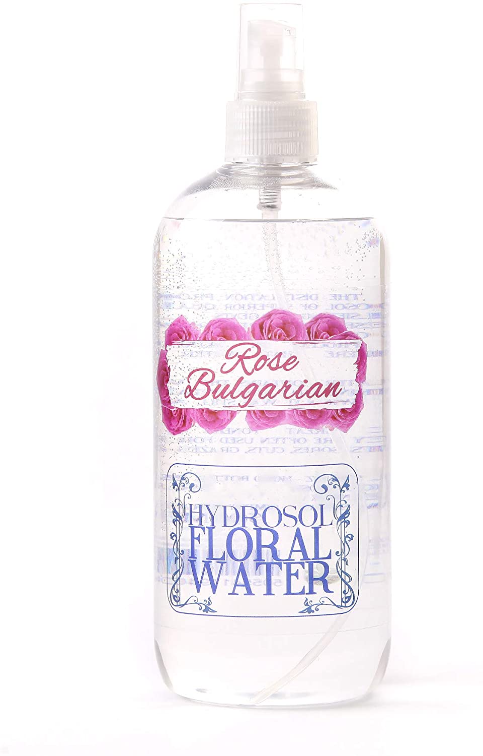 Rose Bulgarian Hydrosol Floral Water With Spray Cap - 1 Litre