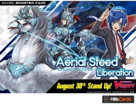 Cardfight Vanguard VGE-V-BT05-EN Aerial Steed Liberation Booster Display of 16 Packets, Multi - Image 3