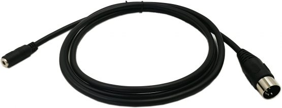 zdyCGTime 3.5mm(1/8in) TRS Stereo Female to 5-Pin Din Male Professional Premium Audio Adapter,Ideal for connecting any other type stereo equipment with Din 5.<1.5M> - Image 2