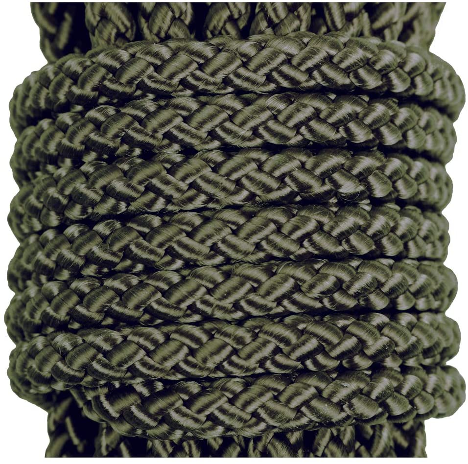 Paragon Rope with Clip. 8mm Diameter Heavy Duty Marine Grade Floating