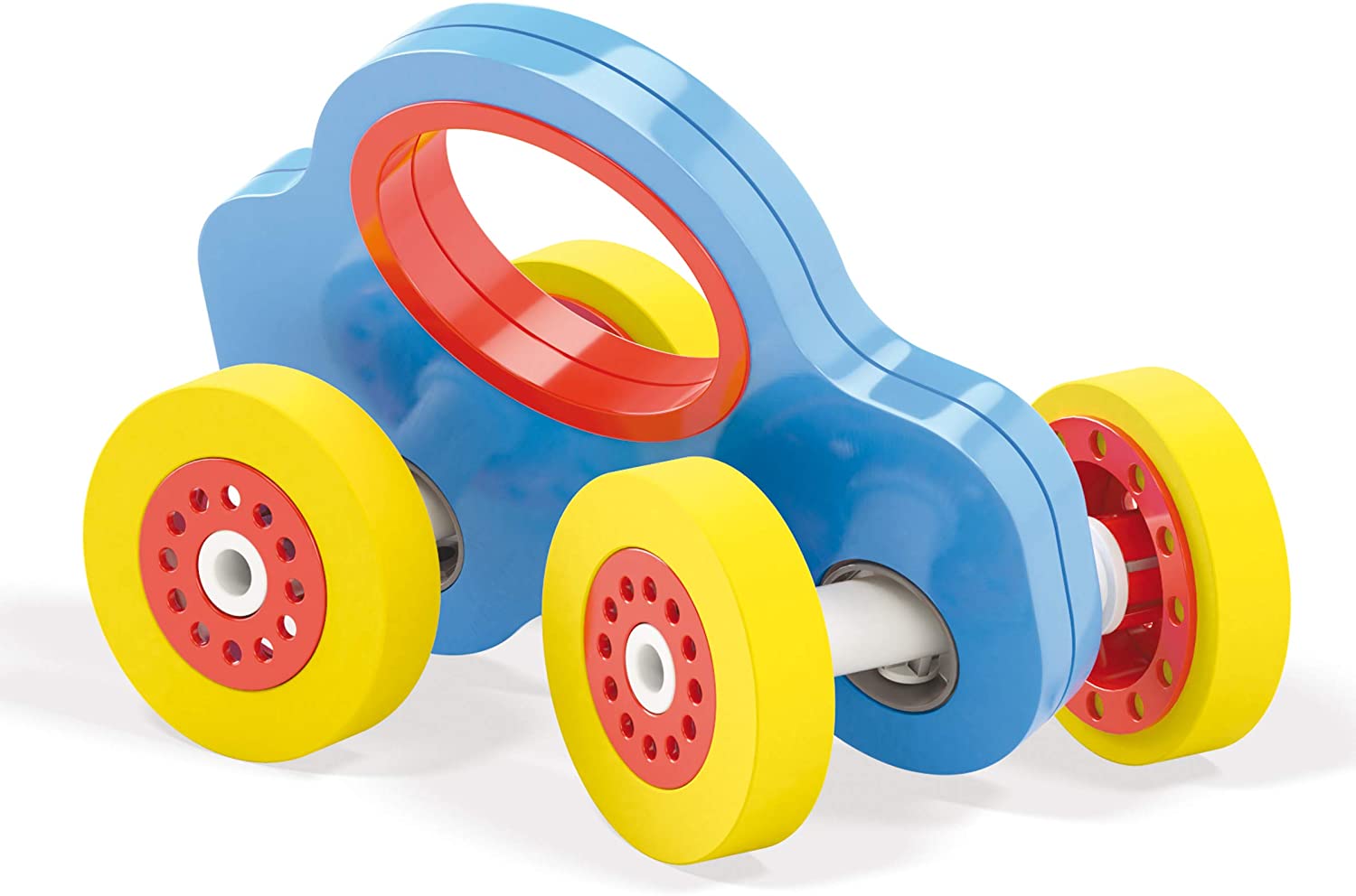 Quercetti Woody Plastic SUV 4082, Multicolor