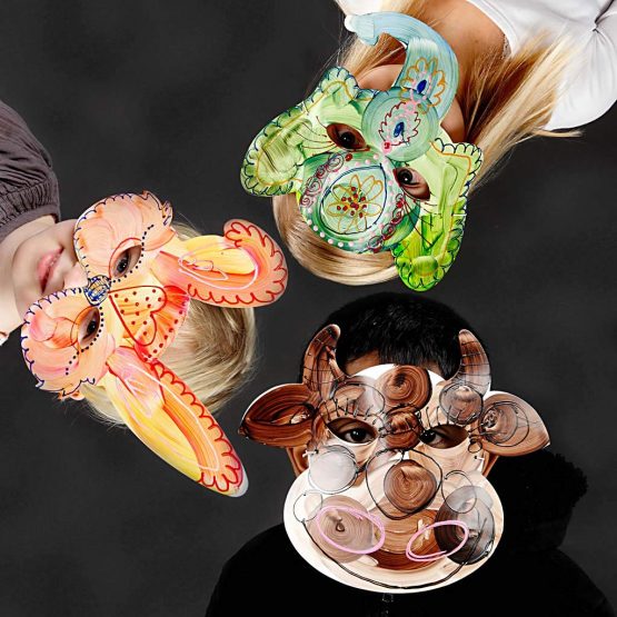Animal Masks, H: 13-24 cm, 16 asstd, 230 g - Image 3