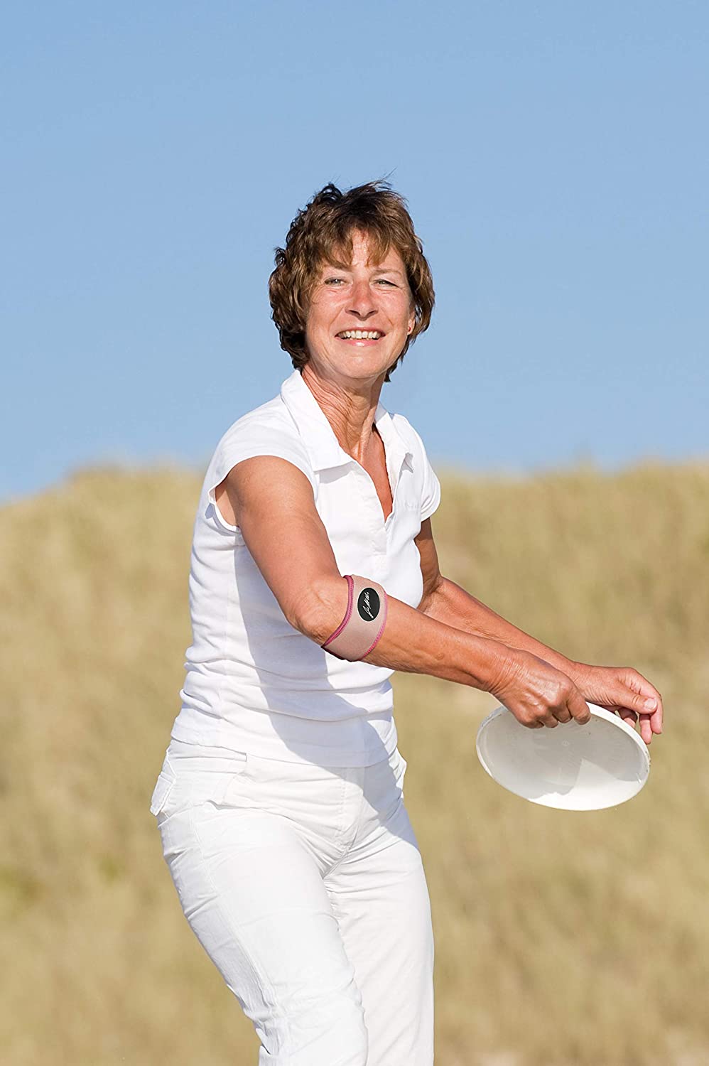 Dr.Arthritis Tennis Elbow Support Strap With Doctor & Doctor Handbook, Reliable Elbow Support For Men & Women - Image 2