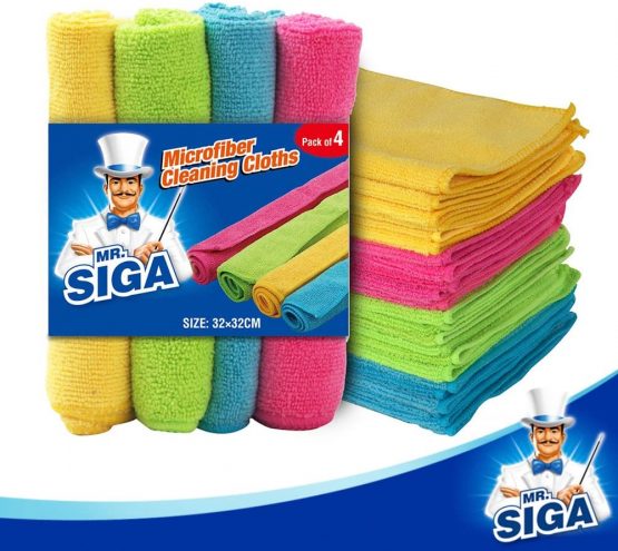 MR Microfibre Cleaning Cloth, Pack of 24, Size:12.6" x 12.6" - Image 2
