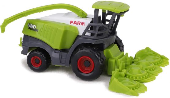 Toyland® Set of 5 Green Die Cast Metal Farm Machinery Toys - Approx 4.5cm Each - Includes Tractors,Combine Harvesters & More! - Image 4