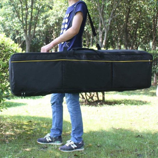 Padded 88 Key Keyboard Gig Bag, carry case for electronic keyboards with 88 keys, made of Oxford material 88 key Piano/accessory Piano bag - Image 4