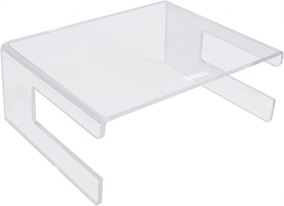 Desq 1537 Monitor Stand Made of high Quality Acrylic, Transparent