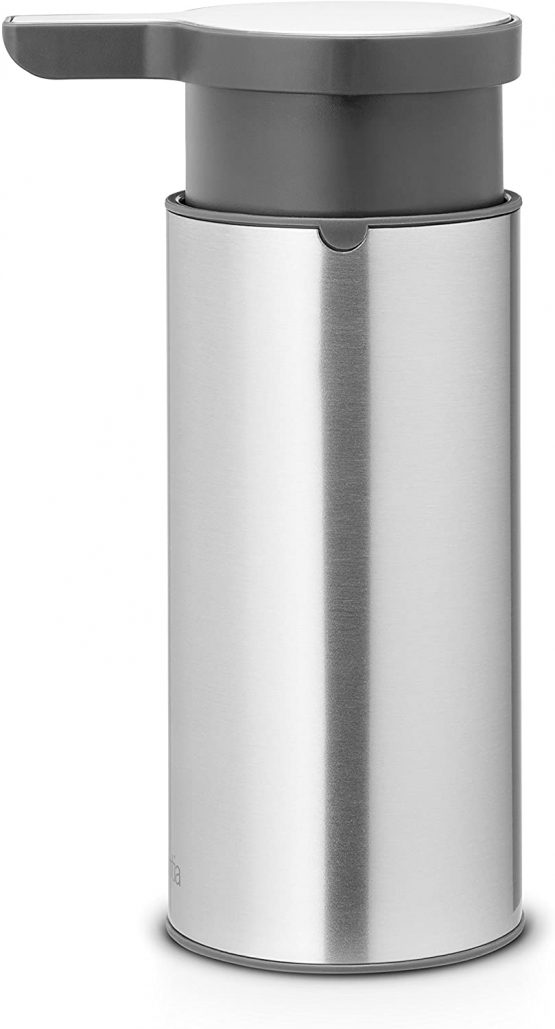 Brabantia 481208 Handwash Soap Dispenser - Matt Steel