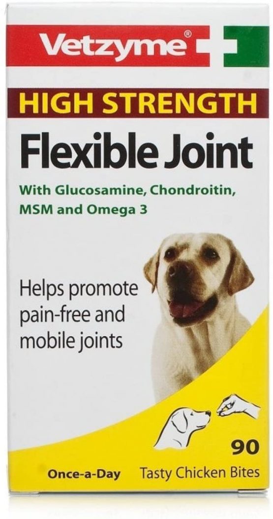 Vetzyme High Strength Flexible Joint, 90 Tablets