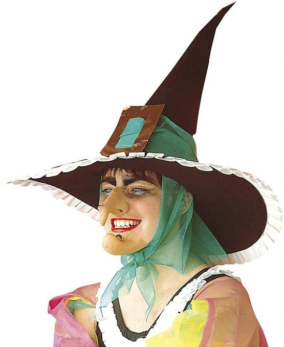 Ladies Witch Nose Accessory for Halloween Fancy Dress - Image 2