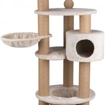 Trixie Nigella Scratching Post Tree 177 cm Light Grey Cat